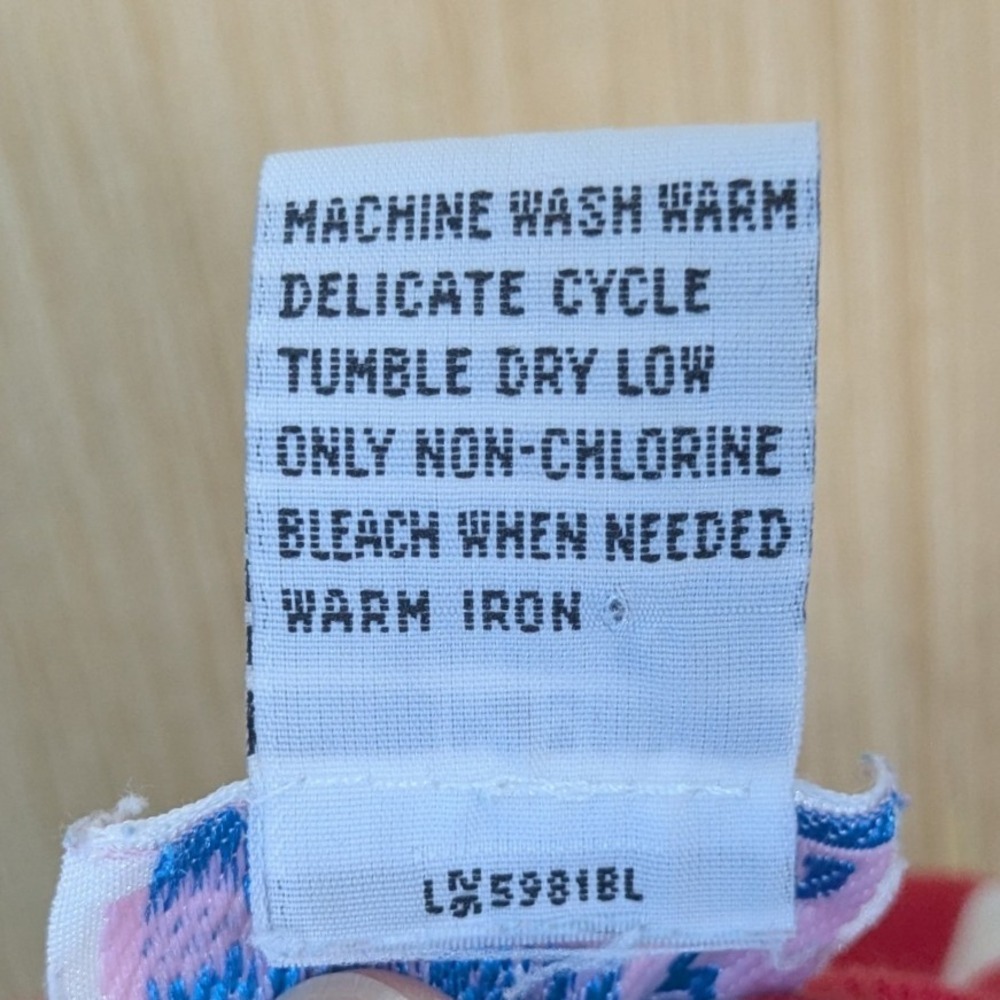 Small Steps Vintage 80s Retro Baby Romper Red Striped Parachute Lion 12 Months - Picture 5 of 6